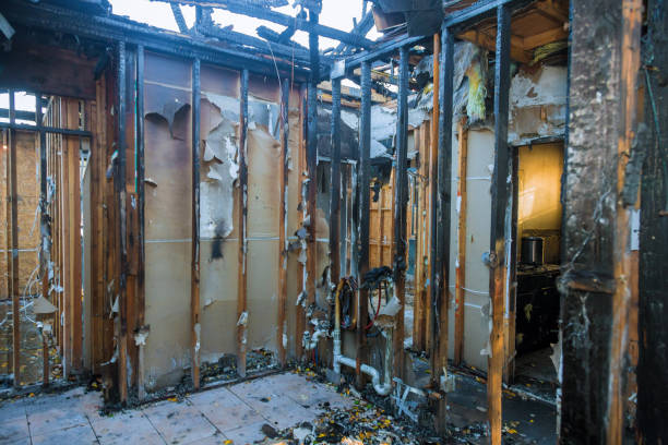 Professional Fire Damage Removal technician working in Cochran, GA